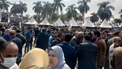 توافد أعضاء الجمعية العمومية في انتخابات المهندسين بالقاهرة | صور