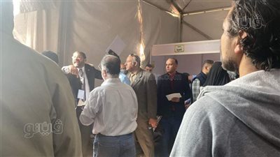 التحقيق مع محامي عقب ضبطه داخل لجان انتخابات المهندسين | صور