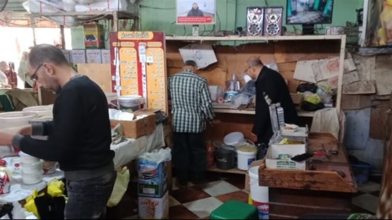 ضبط وإعدام 3738 أغذية