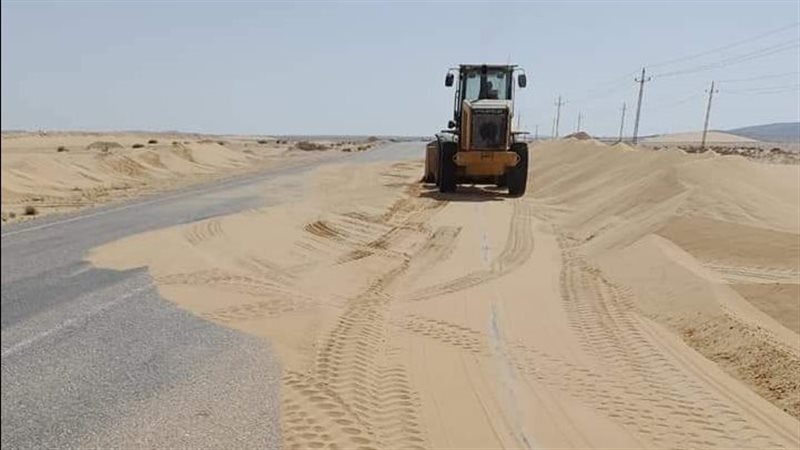 فتح طريق الحسنة بغداد