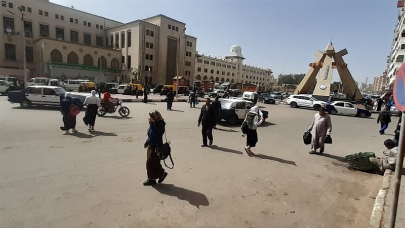 عاصفة ترابية بالغربية