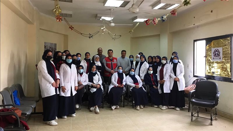 تدريب طالبات التمريض