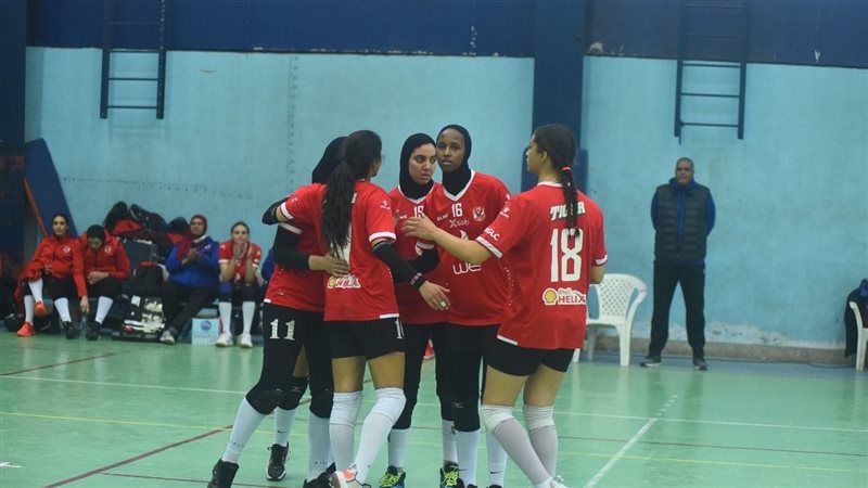 سيدات طائرة الأهلى