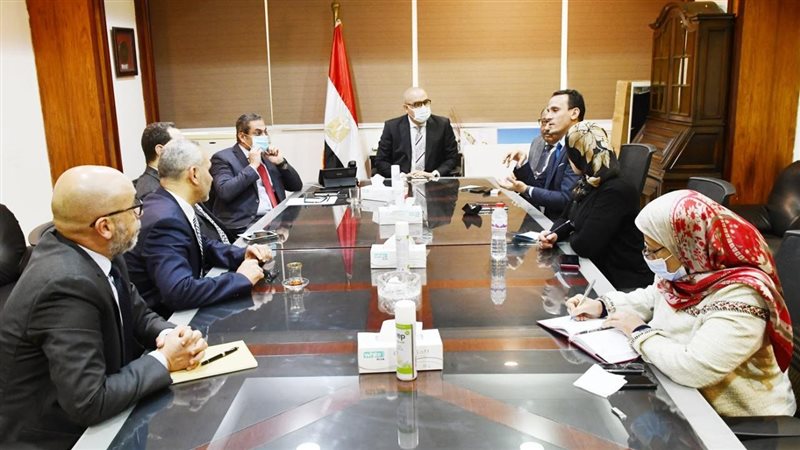 اجتماع وزير الإسكان