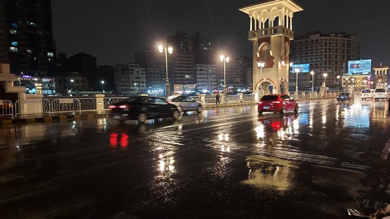 استمرار هطول الأمطار