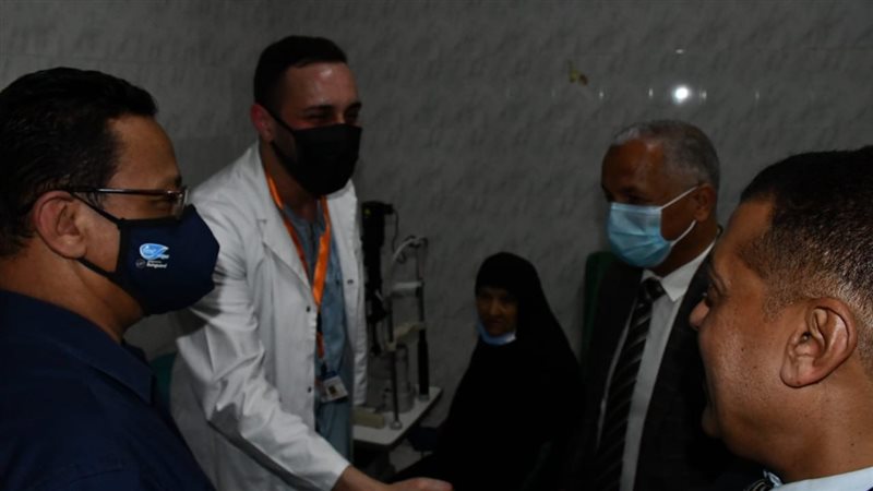 قافلة طبية لجامعة