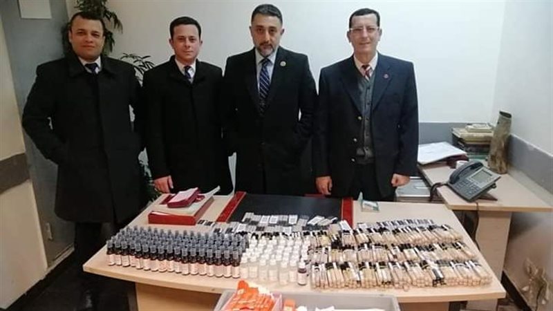 المضبوطات بحوزة جمارك