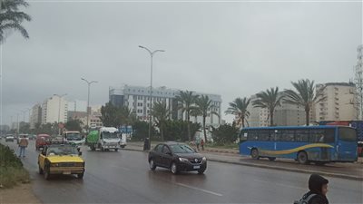 أمطار خفيفة وعدم استقرار الأحوال الجوية بالإسكندرية | صور 