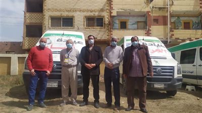 كشف وعلاج بالمجان لـ 1359 حالة مرضية في قافلة طبية ببني سويف