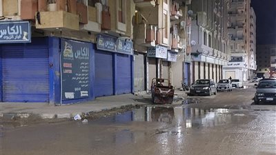 أمطار تغرق شوارع مرسى مطروح | صور