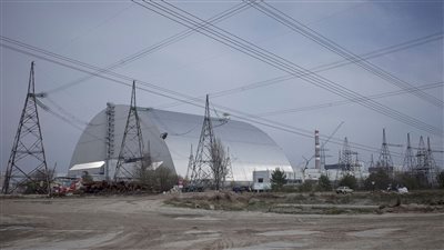 التيار الكهربائي يعود جزئيا إلى محطة تشيرنوبل النووية