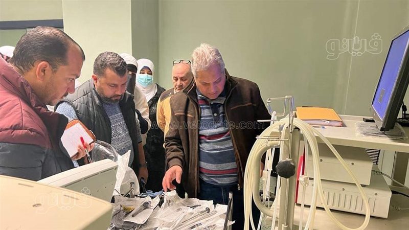 مدير صحة مطروح يتابع