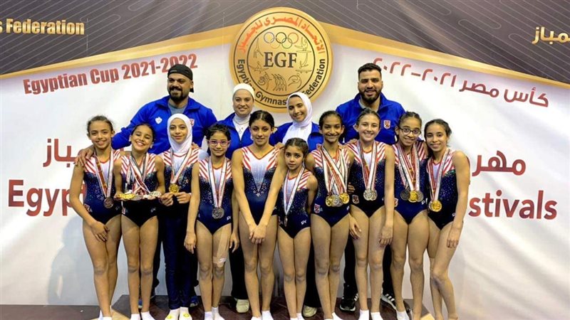 ناشئات جمباز الأهلي