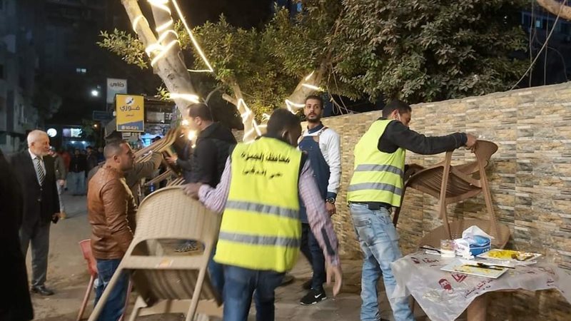 حملة إشغالات بالجيزة
