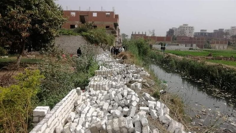 حملة إزالة بأسيوط