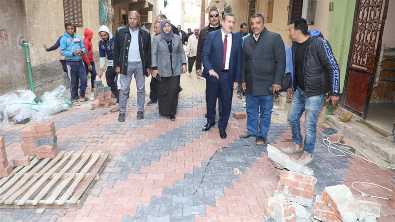 محافظ المنوفية يتابع