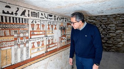 قبل الإعلان عنه.. أول فيديو للكشف الأثري الجديد بسقارة