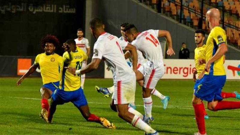 من مباراة الزمالك