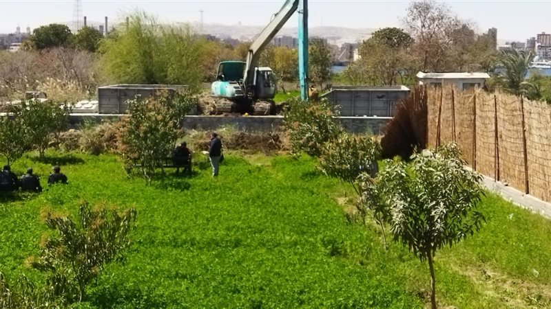 حملة إزالة بأسيوط