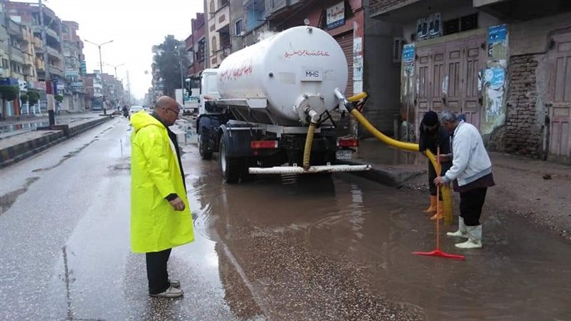 كسح مياه الأمطار