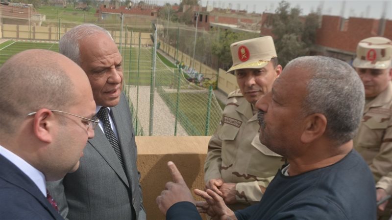 محافظ الجيزة يتفقد