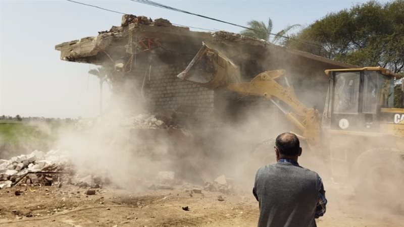 حملة إزالة بأسيوط