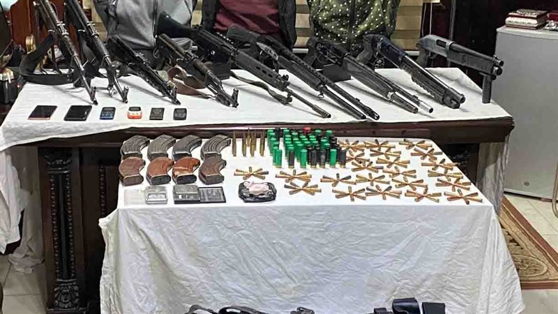 المتهمين _ المضبوطات
