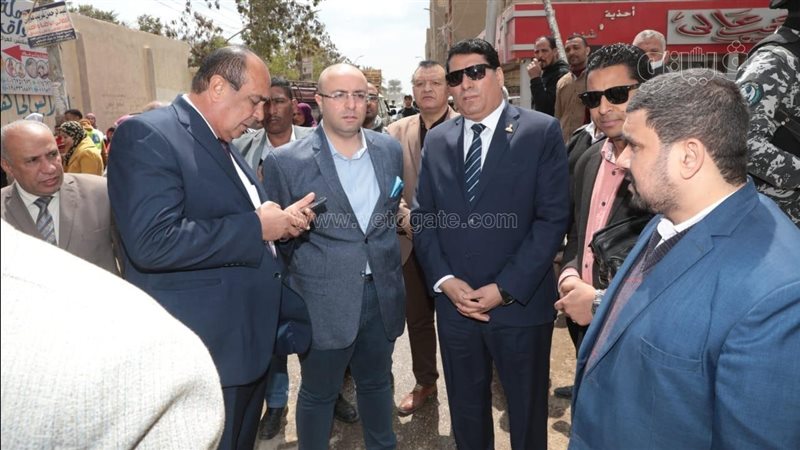 محافظ بني سويف يتفقد