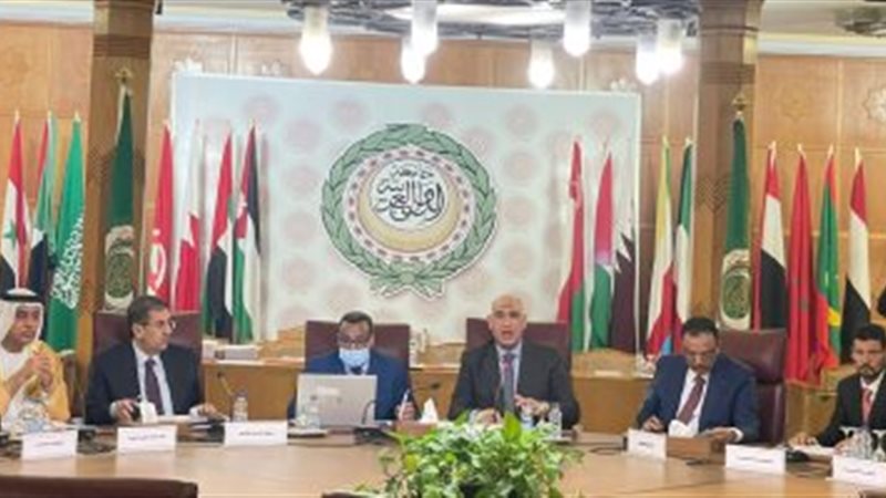 اجتماع بجامعة الدول