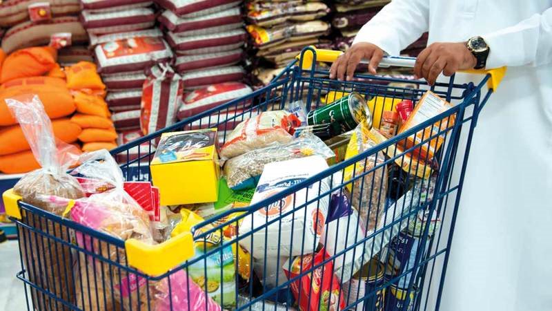التسوق لشراء الطعام،