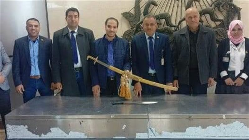 المضبوطات بحوزة رجال