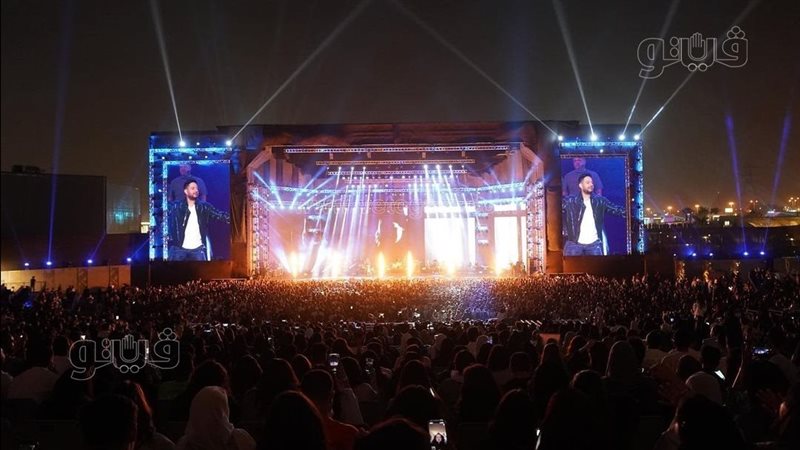  الهضبة وحماقي يشعلان