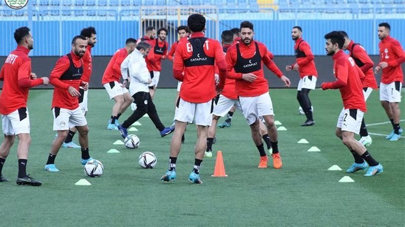 مران منتخب مصر إستعدادا