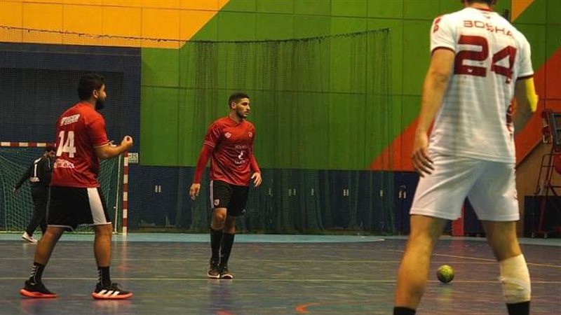 شباب يد الأهلى أمام
