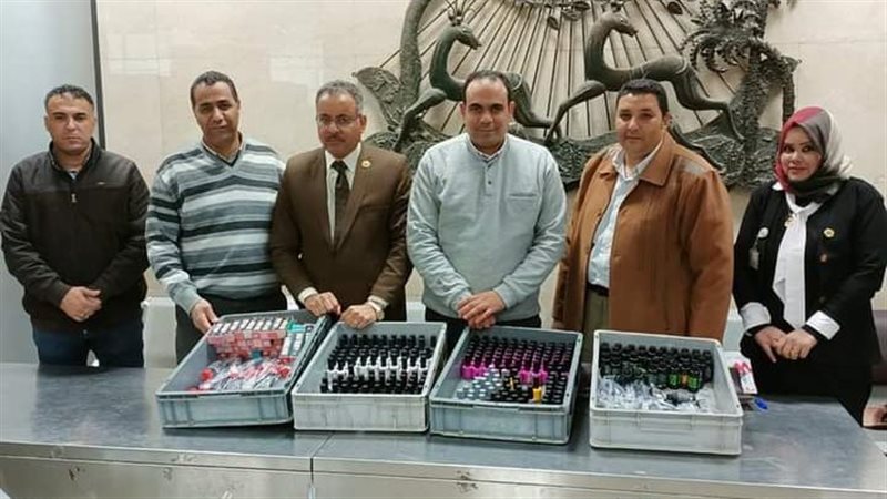 المضبوطات بحوزة رجال