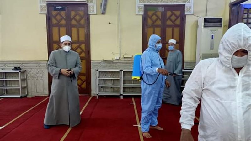 حملة تعقيم المساجد