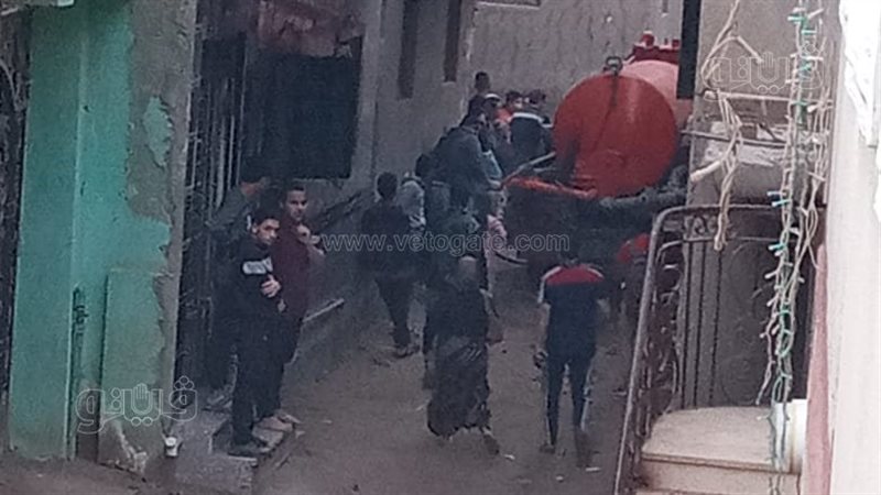 السيطرة علي حريق