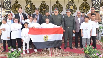 القوات المسلحة تنظم مهرجانا احتفالًا بيومي الشهيد واليتيم 