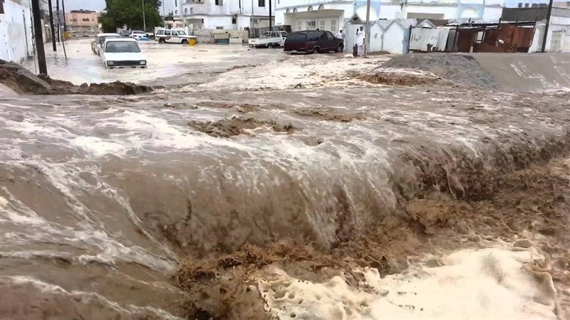 سيول بشكل عشوائي