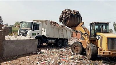  رفع 18260 طن قمامة ومخلفات بالشرقية خلال شهر