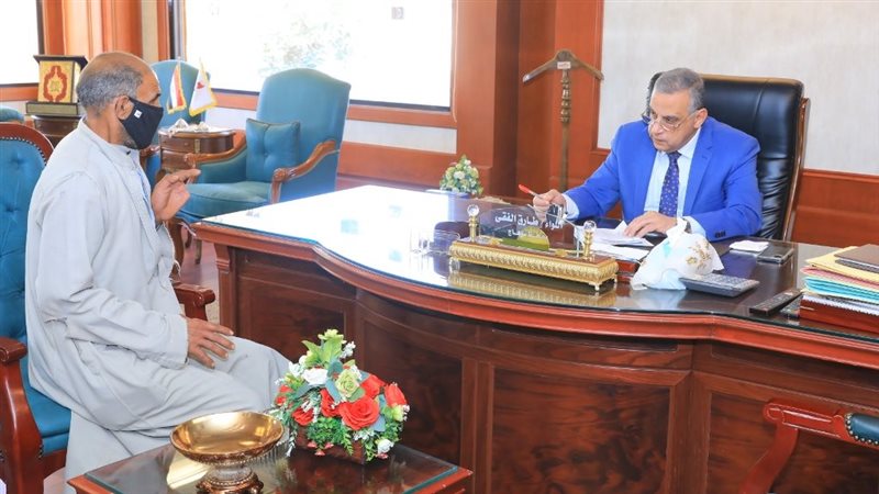 محافظ سوهاج ولقاء
