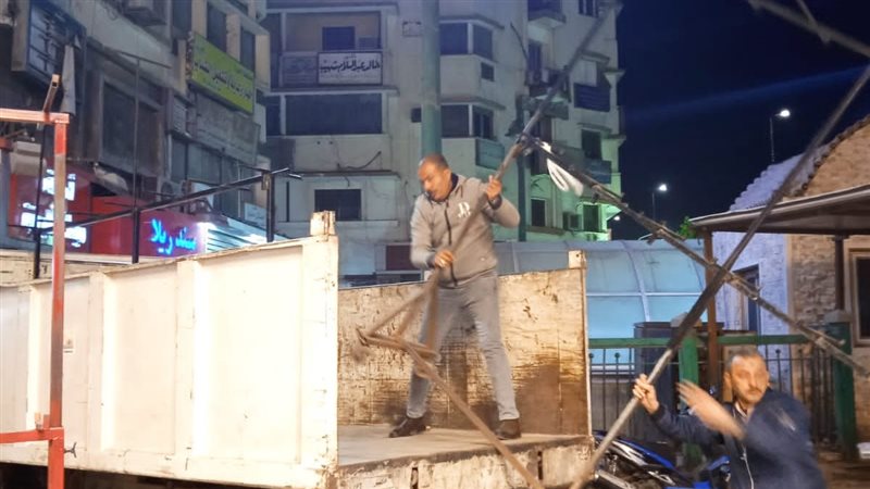 حملة إشغالات بالجيزة