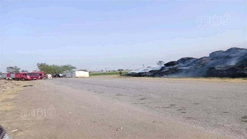 السيطرة علي حريق