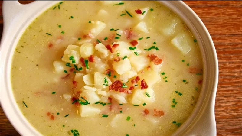 شوربة البطاطس 