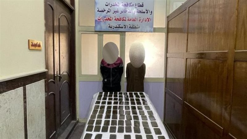 مخدر الحشيش - المضبوطات