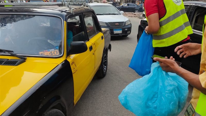 توزيع شنط إفطار صائم