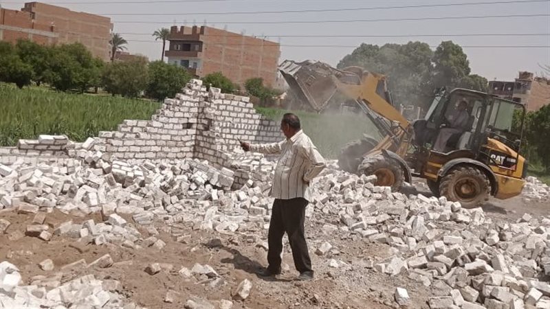 حملة إزالة بأسيوط