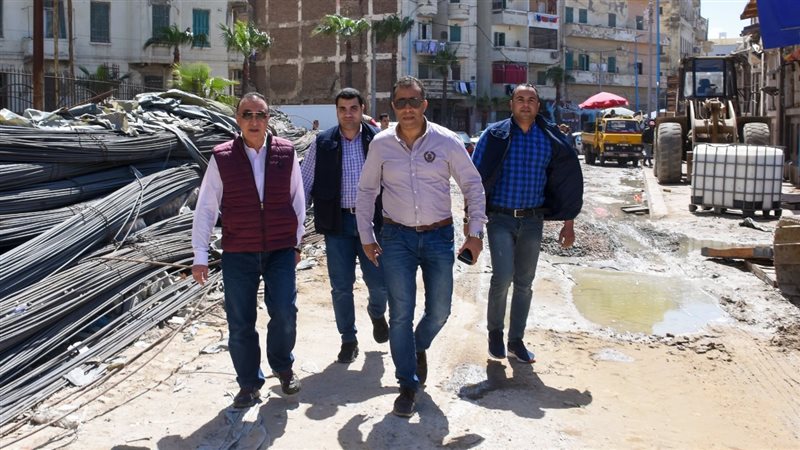 جولة محافظ الاسكندرية
