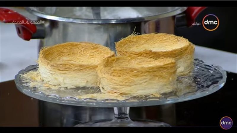 طريقة عمل الكنافة