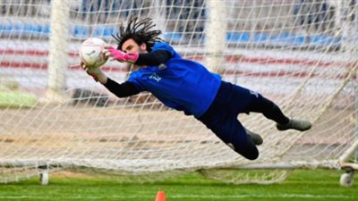 تدريبات خاصة على سرعة رد فعل الحراس بالزمالك